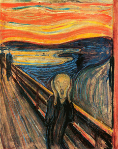 De schreeuw van Edvard Munch